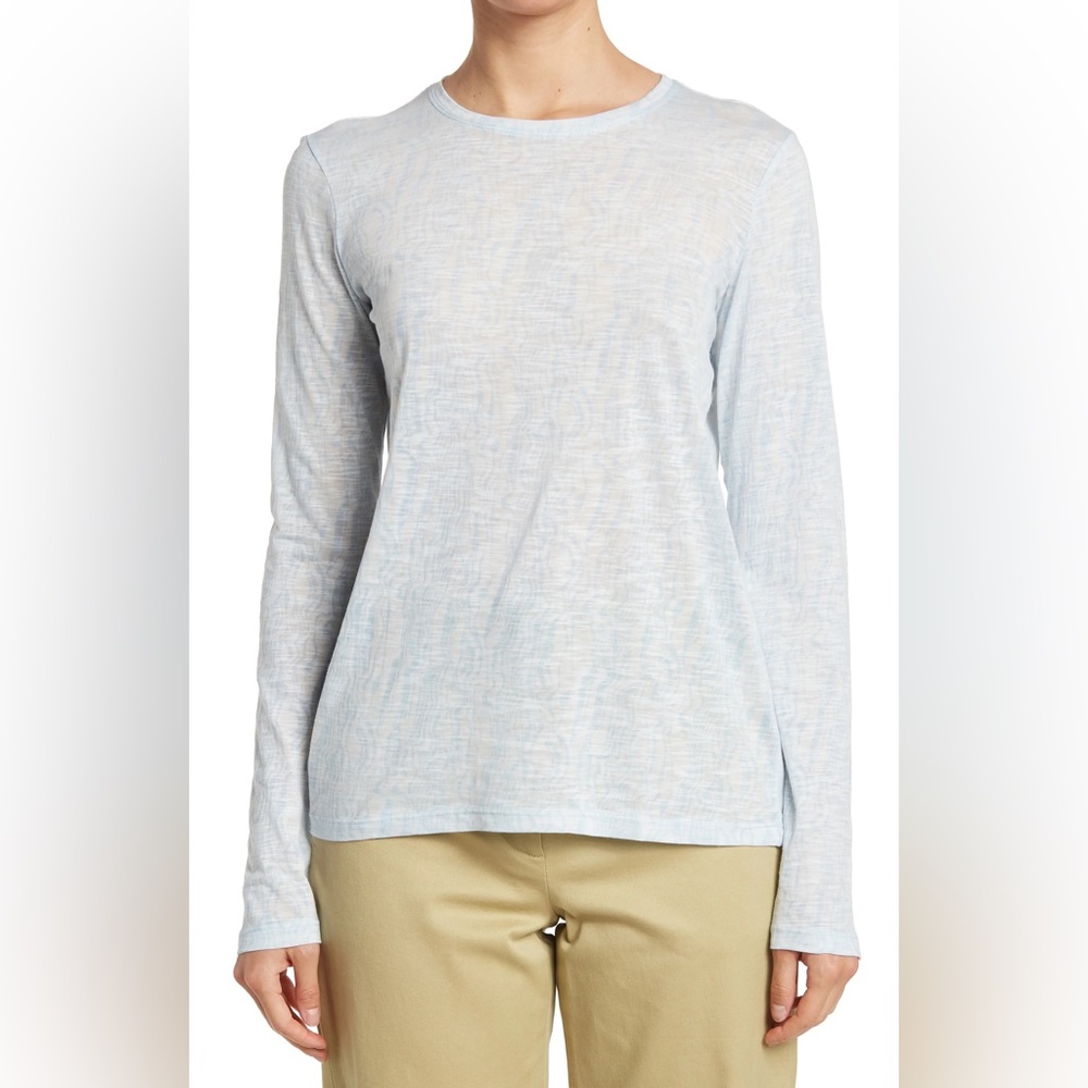 PROENZA SCHOULER Tissue Jersey Long Sleeve Top M